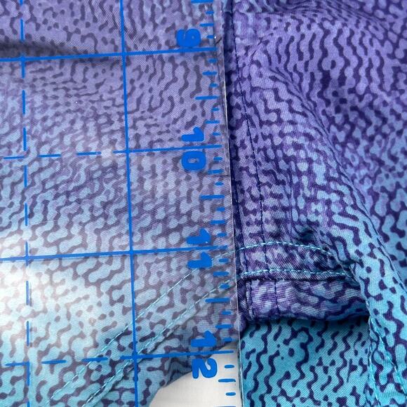 Under Armour Boys Swim Trunks YXL Blue orange Lined Mesh Shorts - Picture 10 of 10